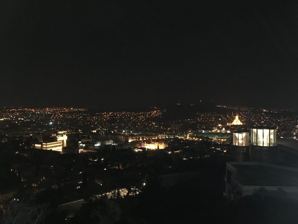 トビリシの夜景