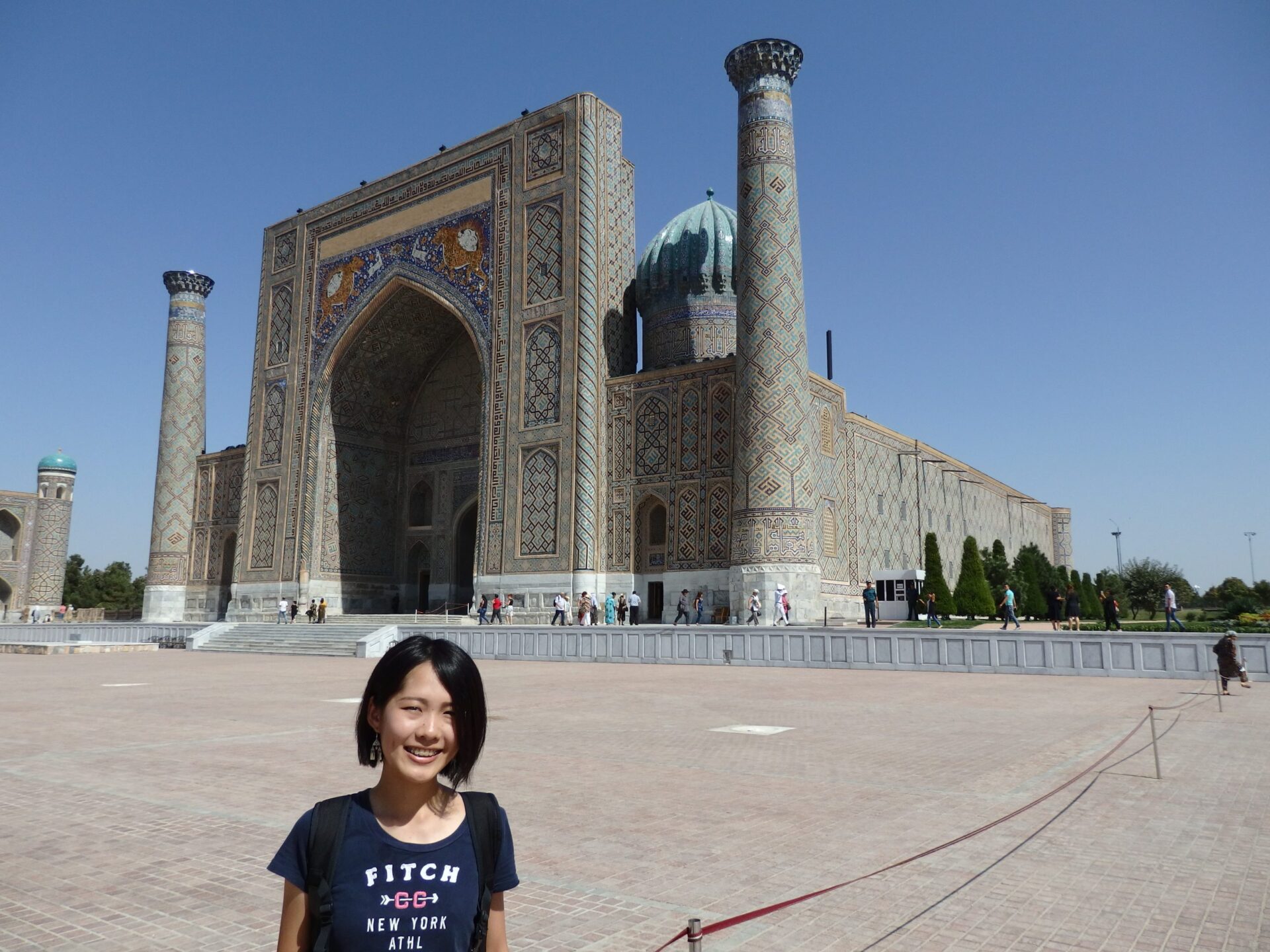 2016中央アジア】ウズベキスタン 世界遺産、青の都サマルカンドを歩く